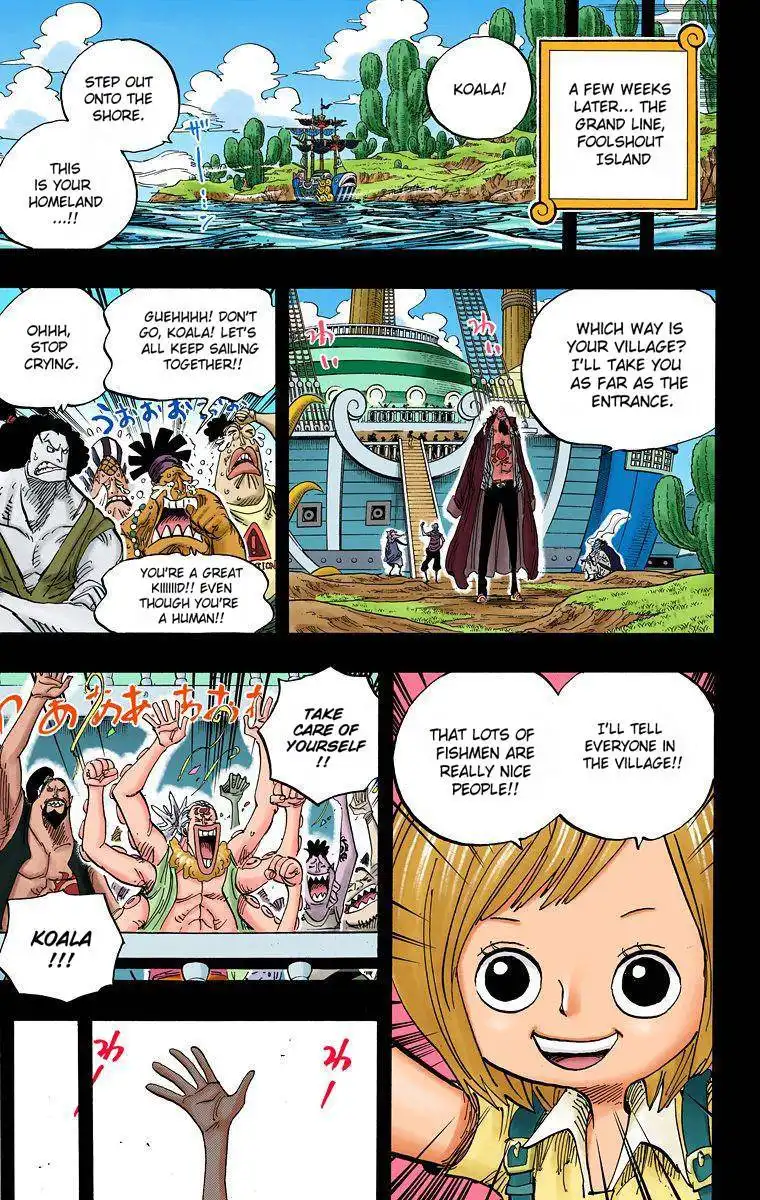 One Piece - Digital Colored Comics Chapter 623 8